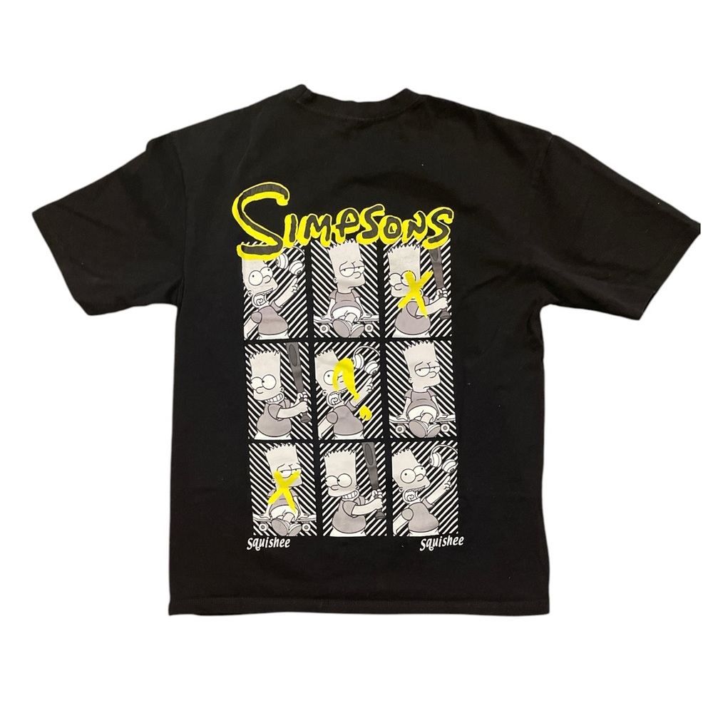 🟡 The Simpsons Bart “Squishee” Graphic Tee — 100% Cotton M (170/88A)